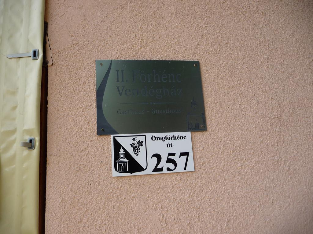 Förhénc Wine House&Guesthouses I-II-III Nagykanizsa Kültér fotó